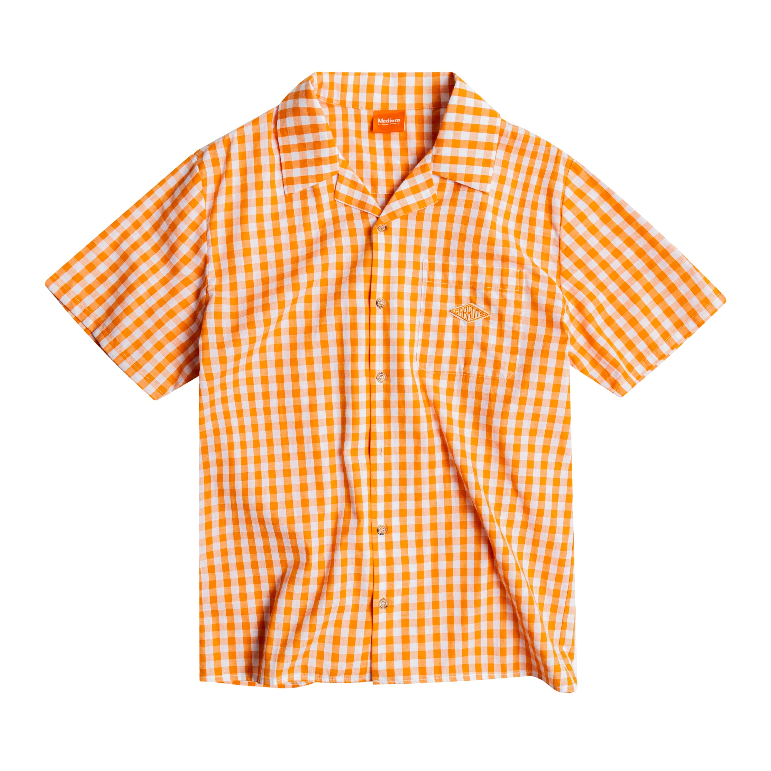 BADGE BUTTON UP - ORANGE
