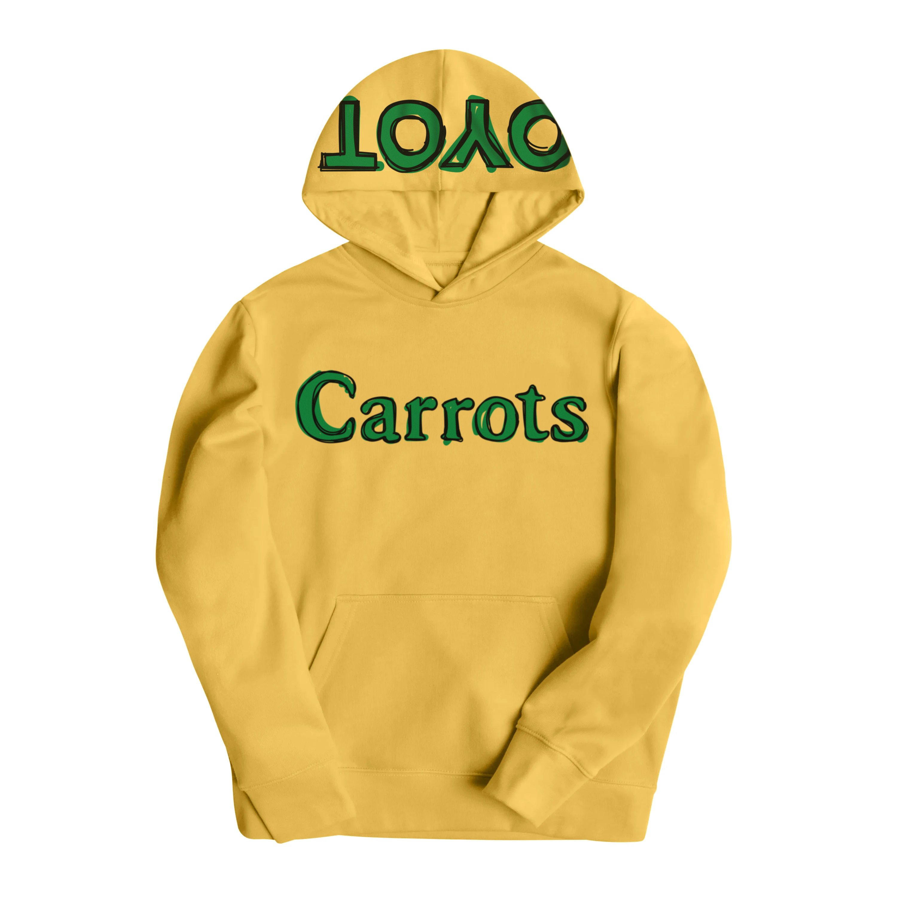 WORDMARK HOODIE - YOLK YELLOW