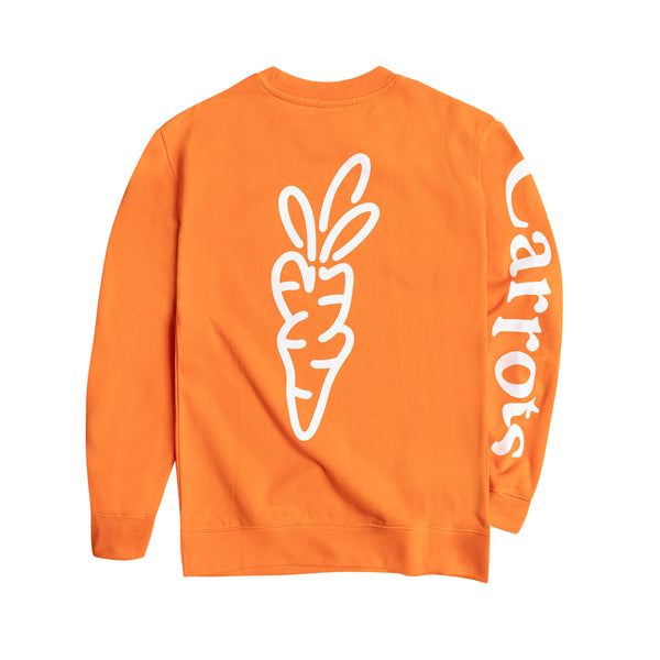 WORDMARK CREWNECK ORANGE SS24 Carrots by Anwar Carrots Carrots By Anwar Carrots