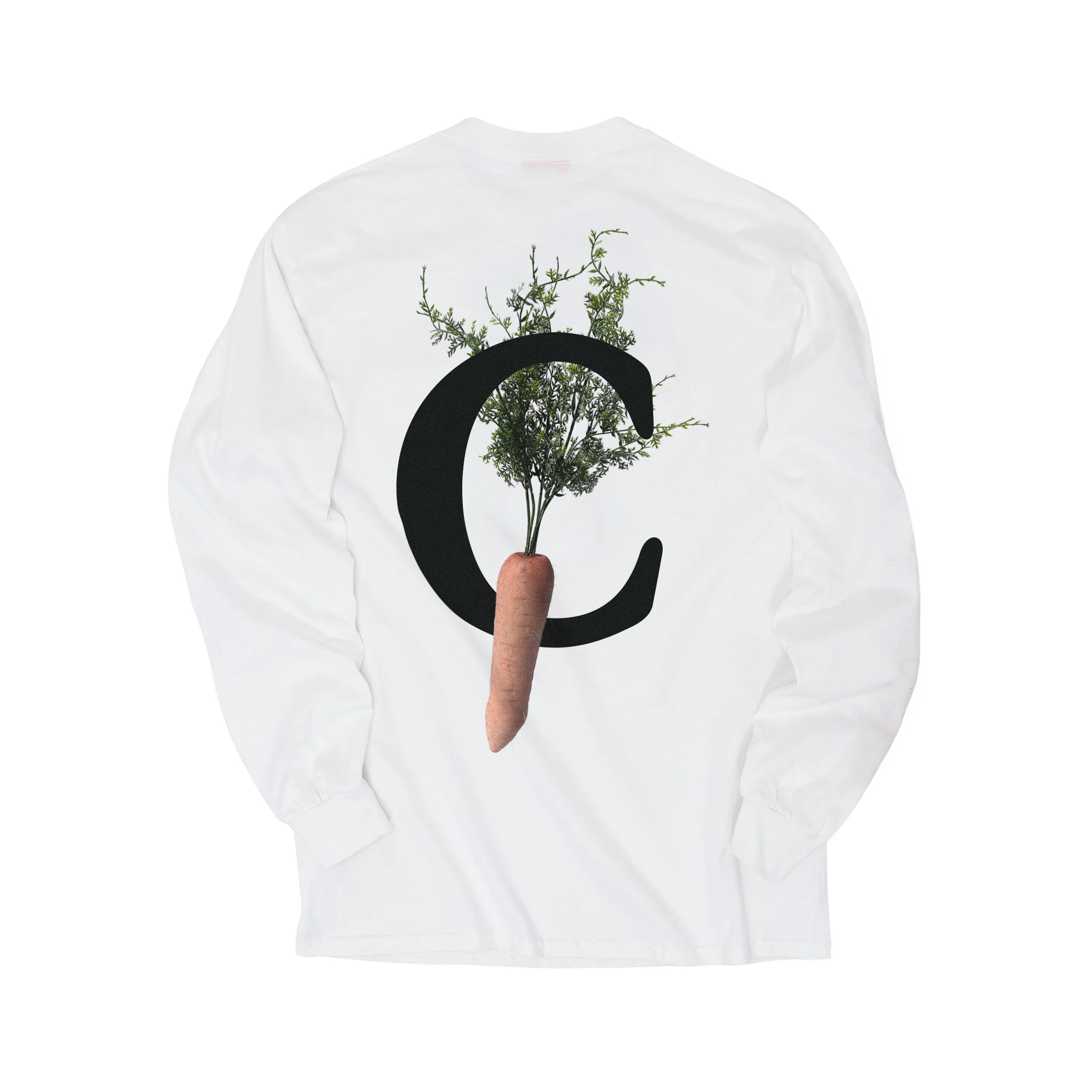 MOTHER FACTORY WORDMARK LONGSLEEVE TEE - WHITE