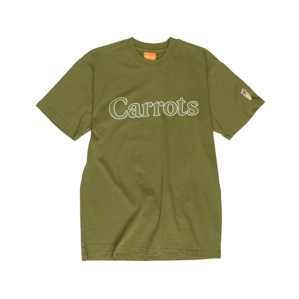 WORDMARK TEE - OLIVE | FW23 | Carrots by Anwar Carrots – Carrots