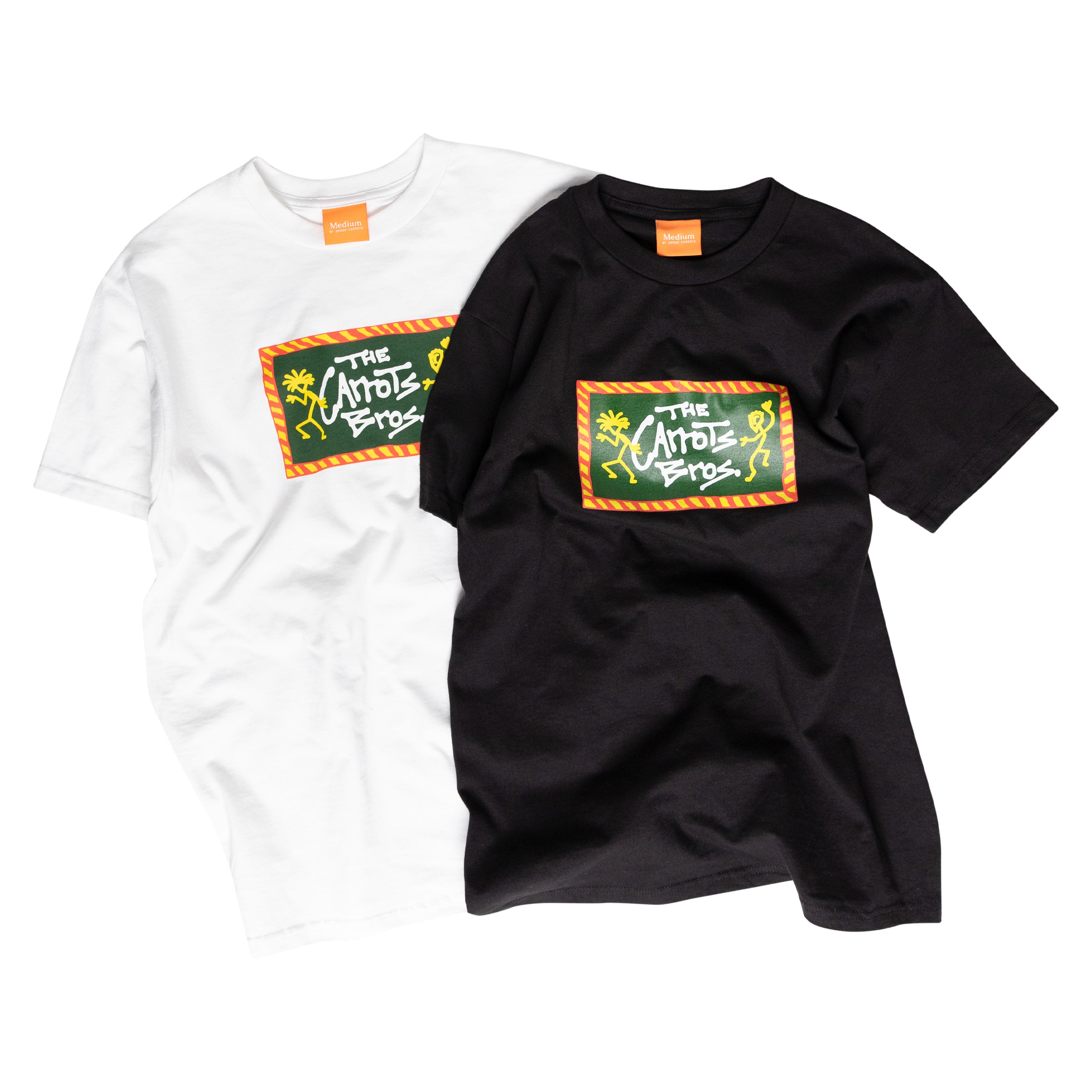 CARROTS BROS TEE - WHITE