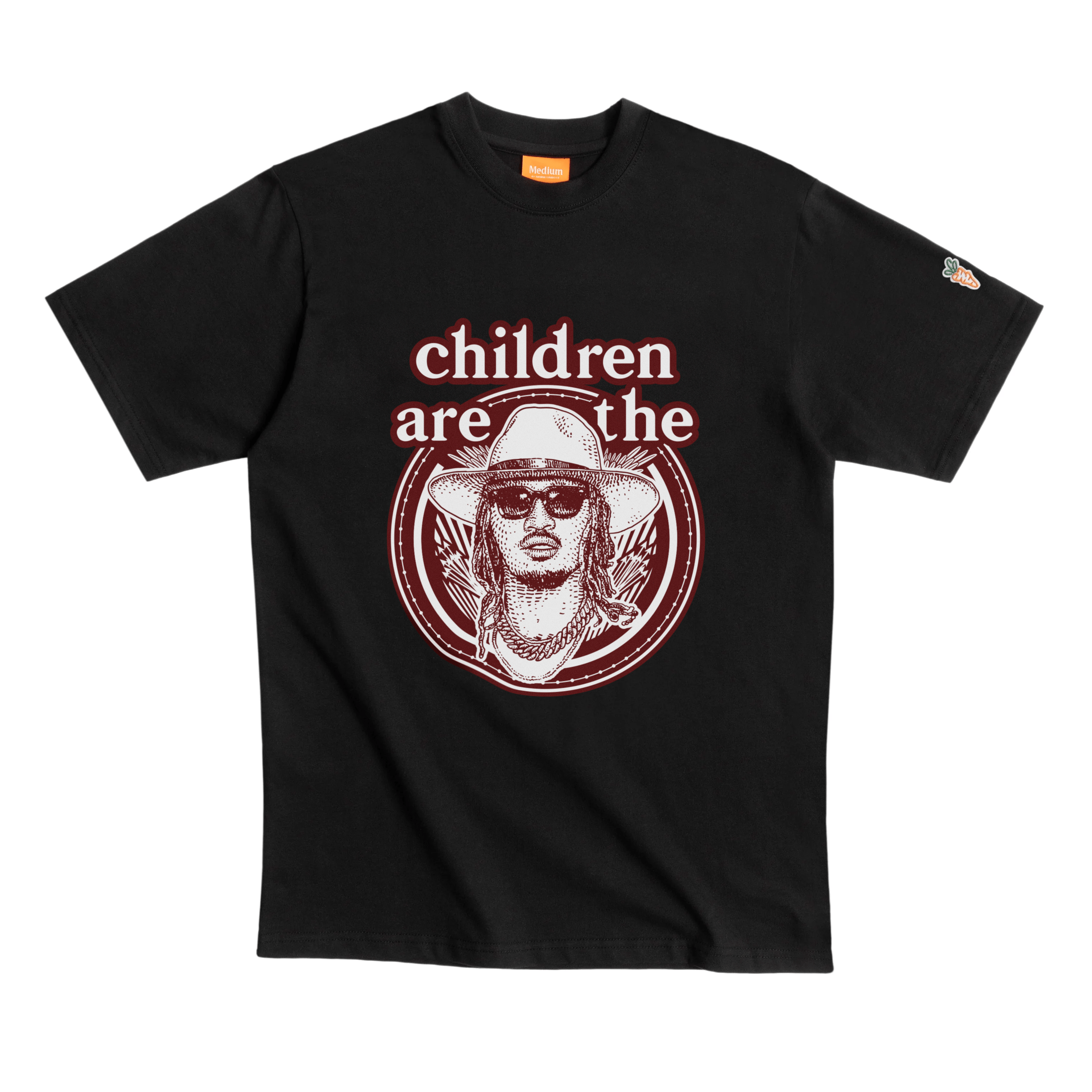 CHILDREN ARE THE FUTURE T-SHIRT - BLACK