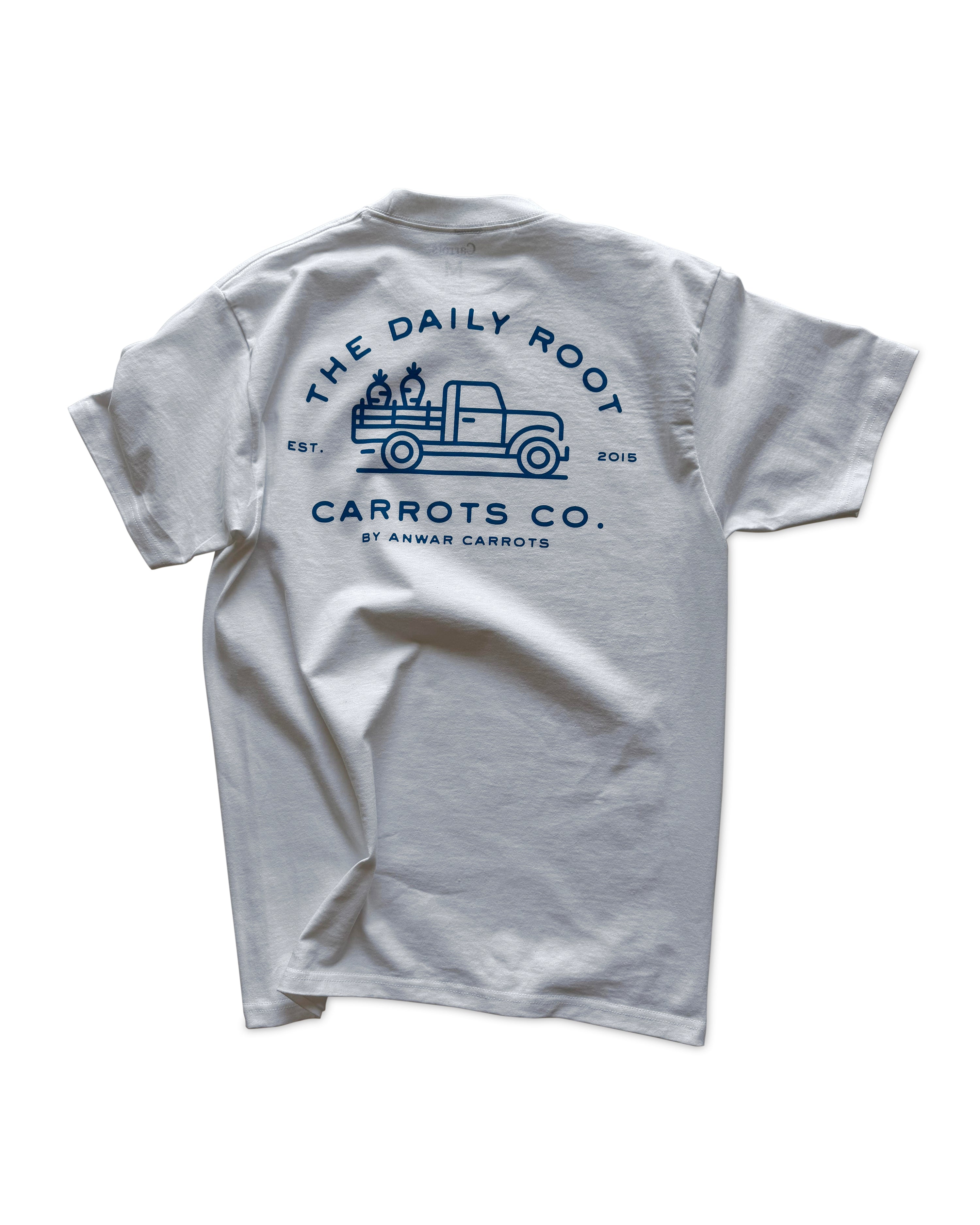 Daily Root Tee - White