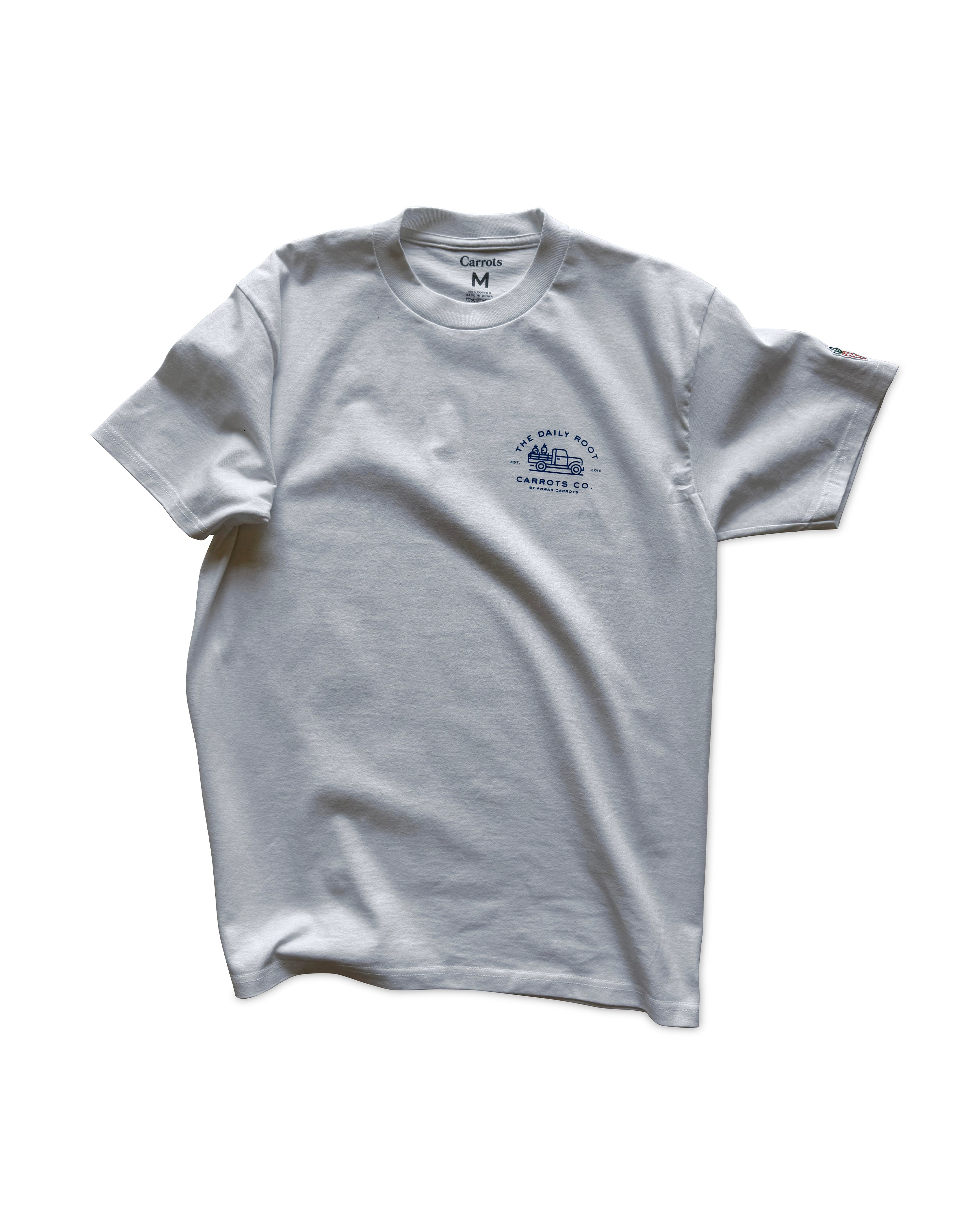 Daily Root Tee - White