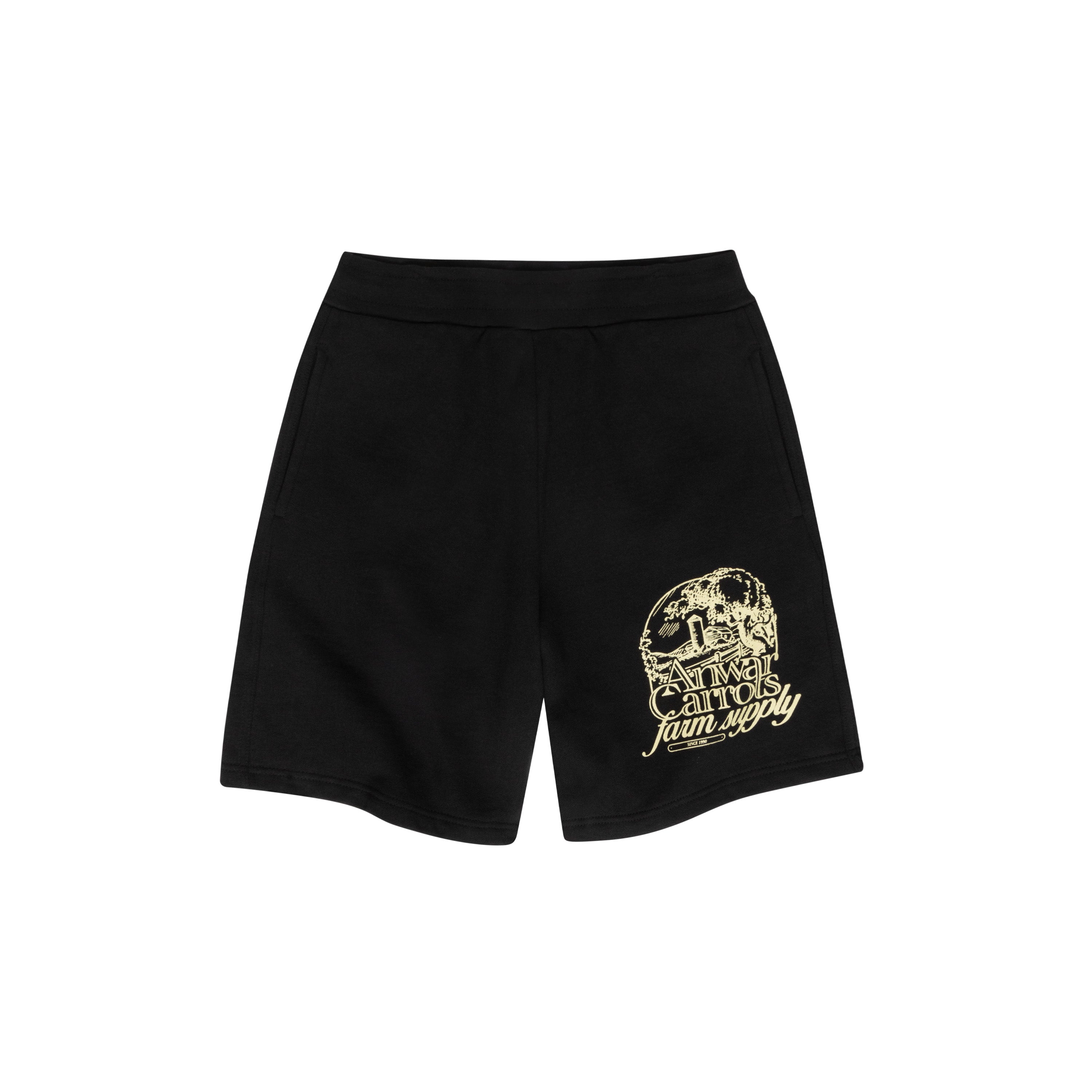 FARM SUPPLY SWEATSHORTS - BLACK