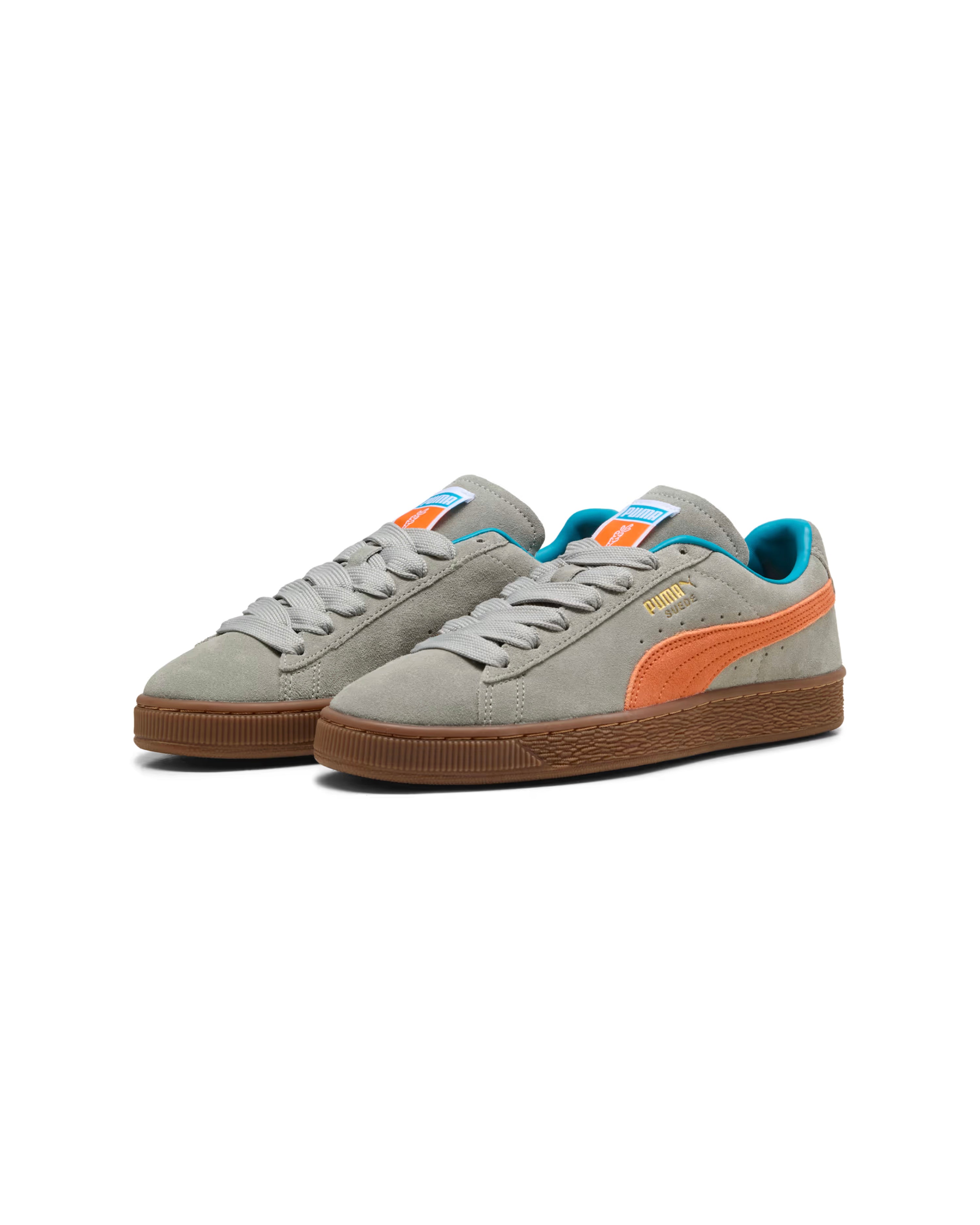Carrots by Anwar Carrots PUMA Suede - Smokey Gray / Rickie Orange
