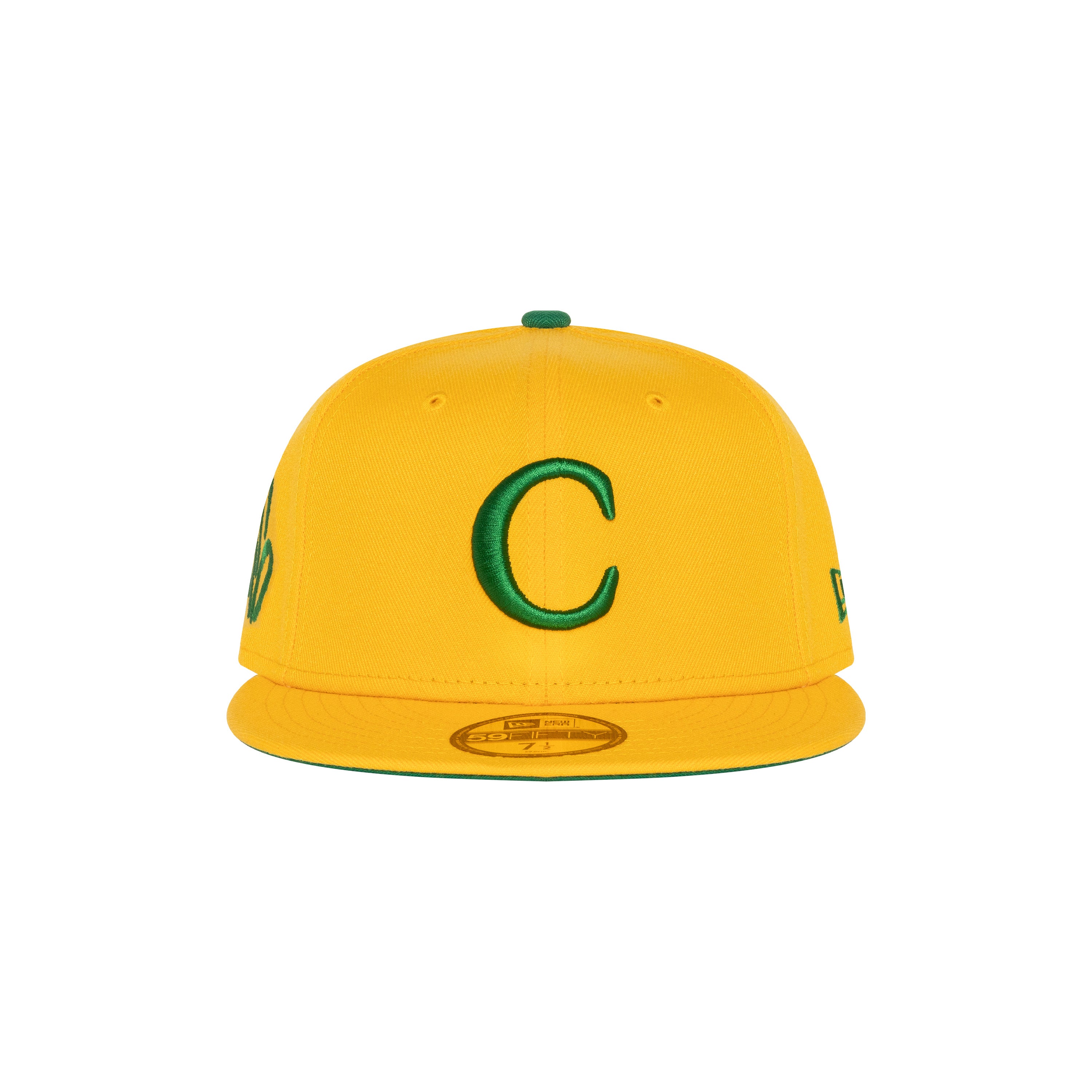 CARROTS STEM FITTED HAT - YELLOW