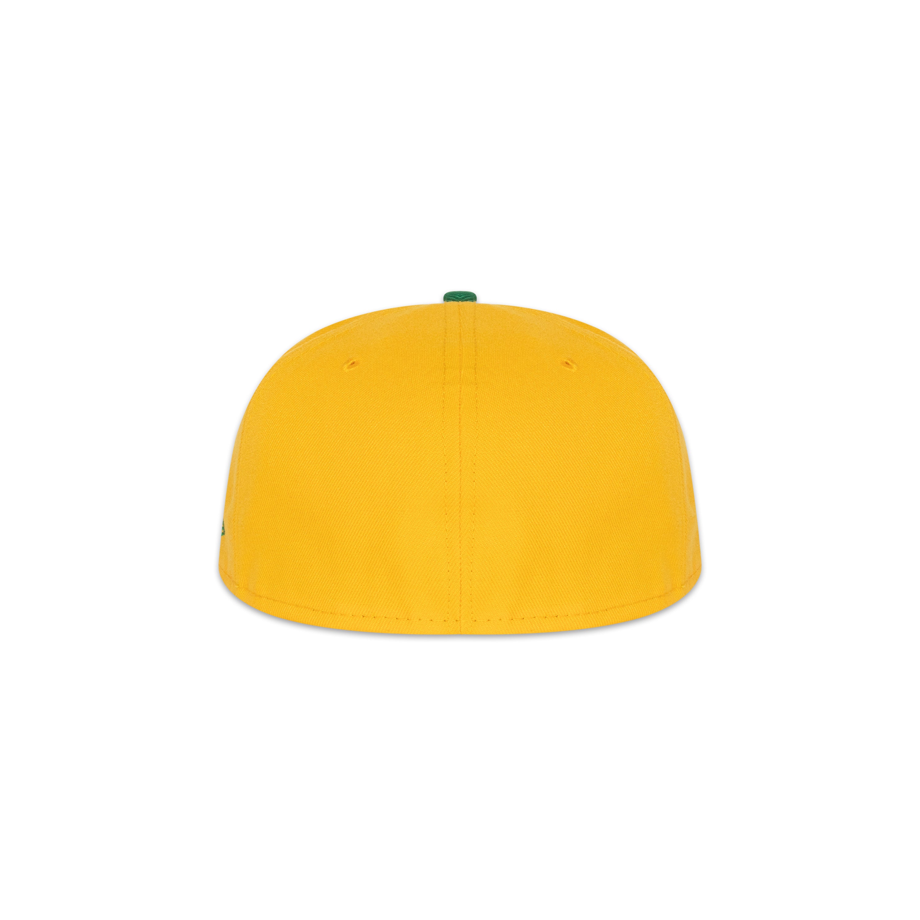 CARROTS STEM FITTED HAT - YELLOW