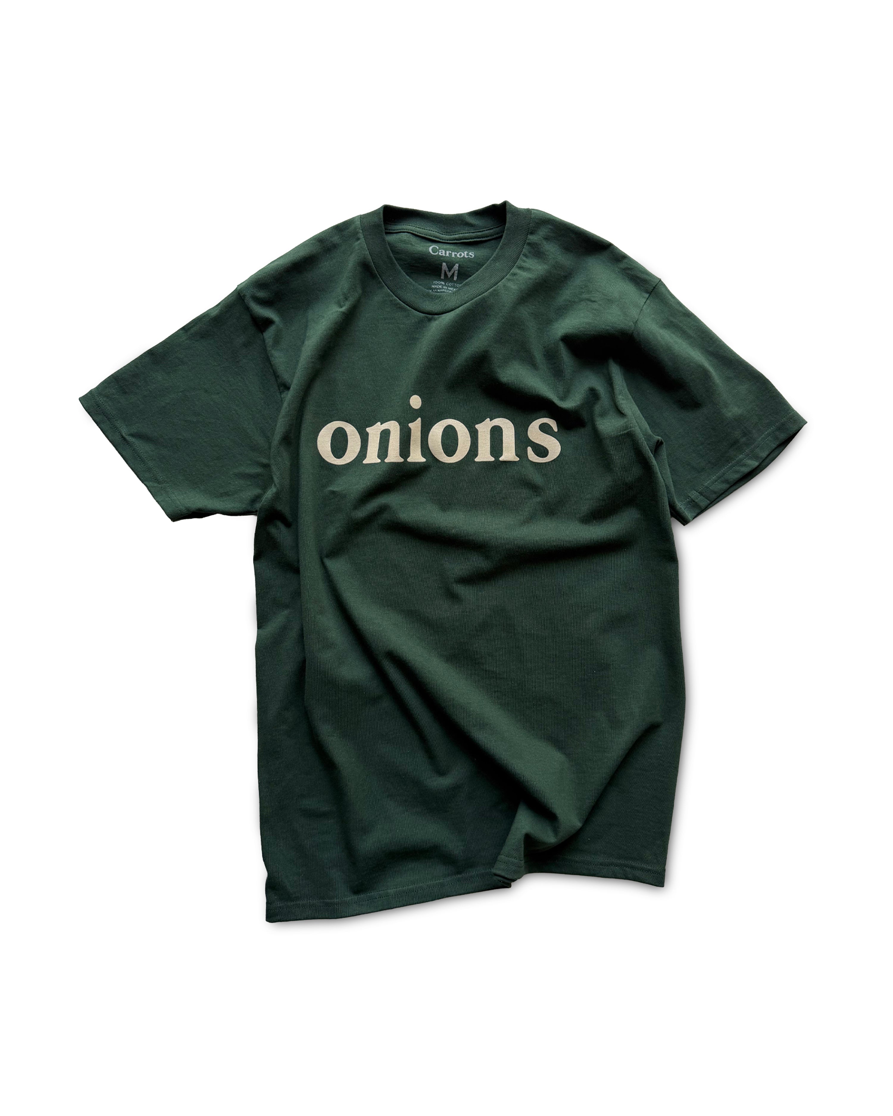 Onions Wordmark Tee - Forest