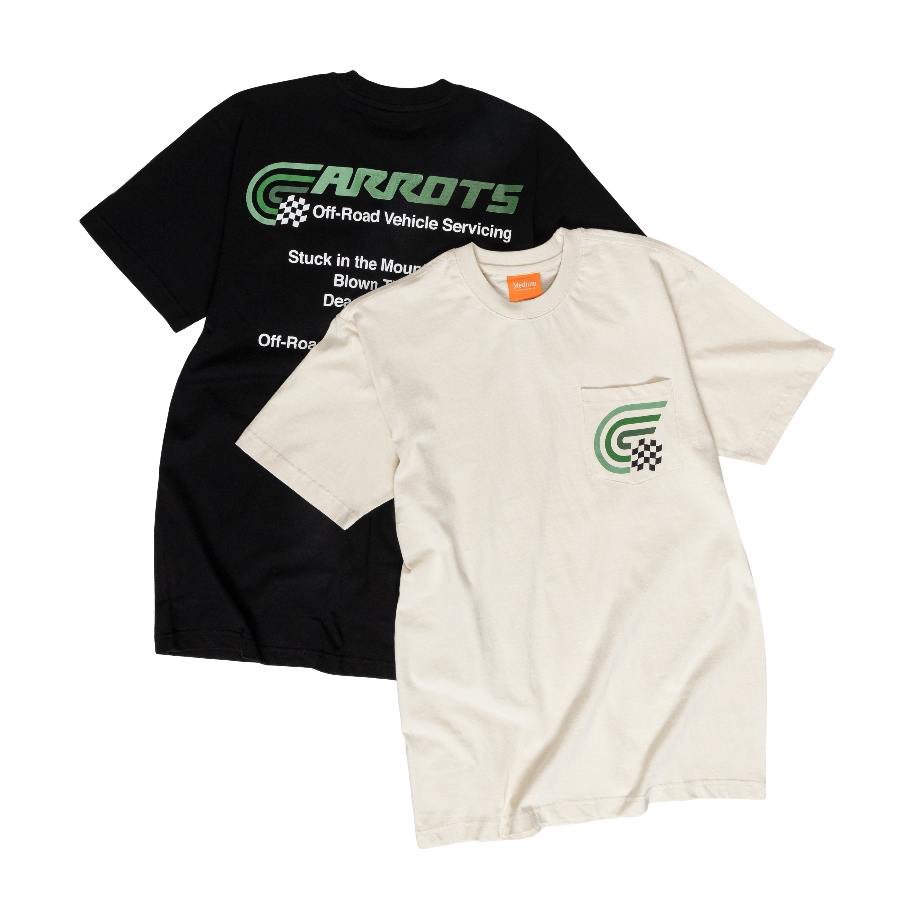 CARROTS SERVICE POCKET TEE - CREAM