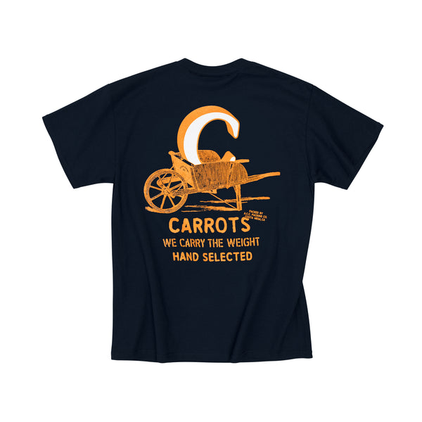 WHEELBARROW TEE - NAVY | HOLIDAY QS 23' | Carrots by Anwar Carrots ...