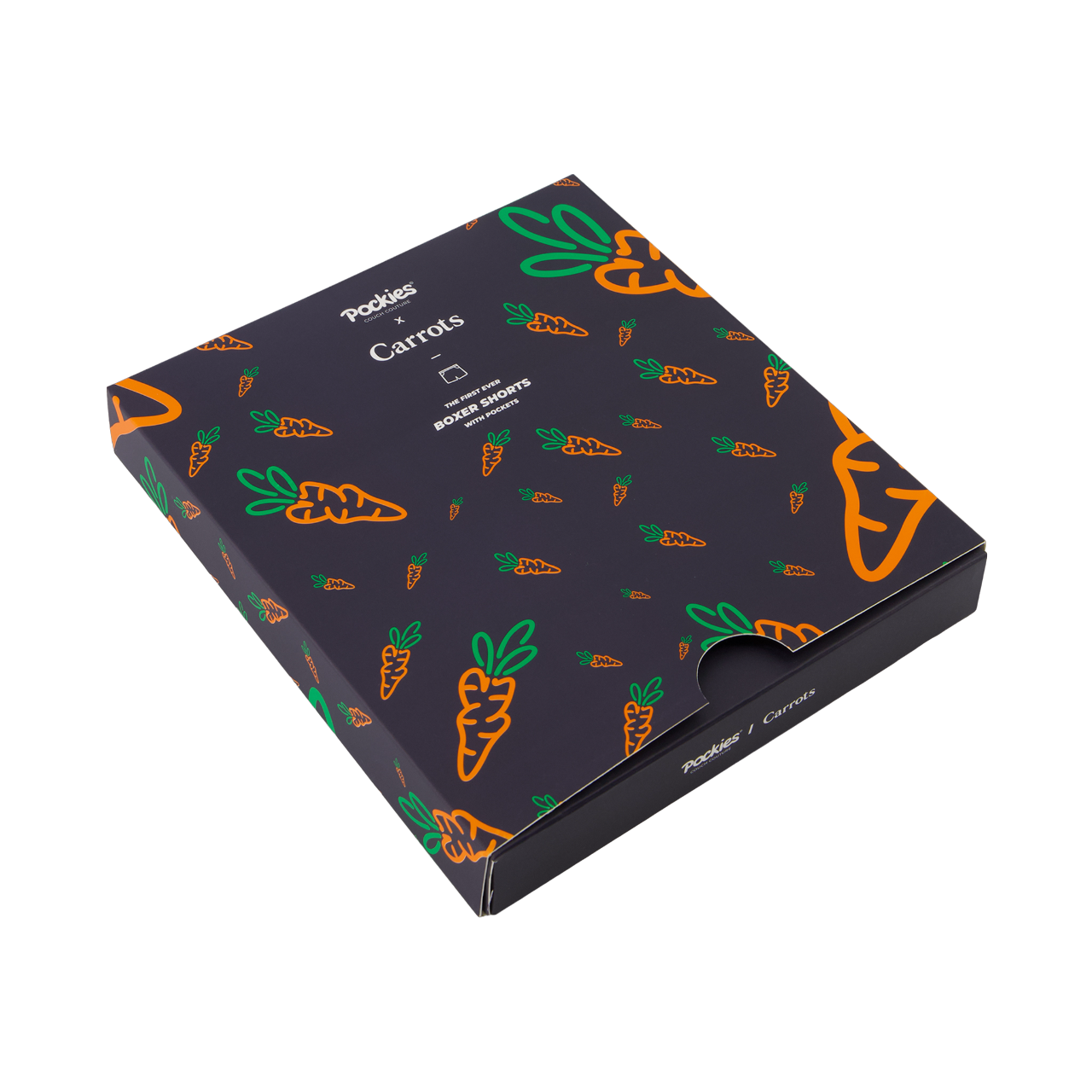 CARROTS BY POCKIES BOXERS - NAVY